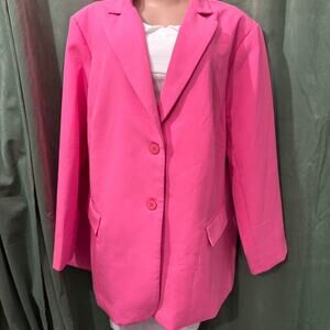 Hot pink blazer